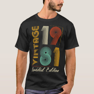 Vintage 1981 Limited Edition T-Shirt