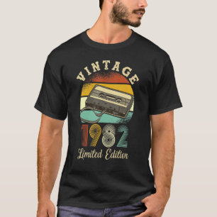 Vintage 1982  40th Birthday Cassette Tape 1 T-Shirt