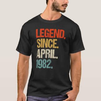 vintage 1982 41st birthday retro 41 years old 1 T-Shirt