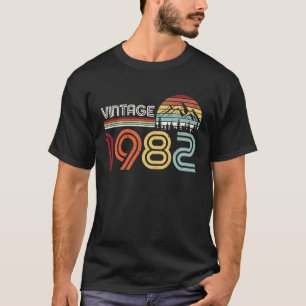 Vintage 1982 41st Birthday Turning 41 Year Old Bd T-Shirt