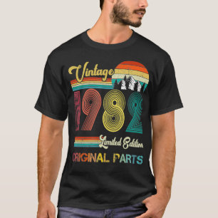 Vintage 1982 limited edition original parts 39th b T-Shirt