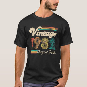 Vintage 1982 Original Parts Retro 40 Years Old 40T T-Shirt