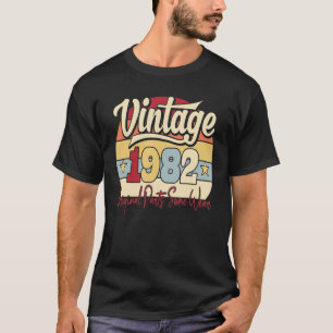 Vintage 1982 Original Parts Some Wear Retro 41st B T-Shirt