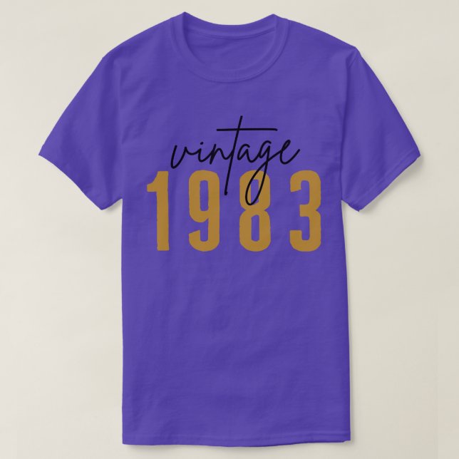Vintage 1983 3 T-Shirt (Design Front)