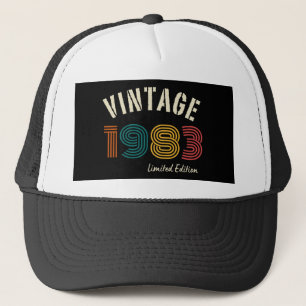 Vintage 1983 41st Birthday Trucker Hat