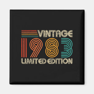 Vintage 1983 Limited Edition Clic 1983 Men Women V Magnet