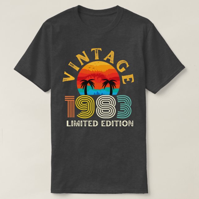 Vintage 1983 limited edition T-Shirt (Design Front)