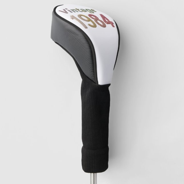 Vintage 1984: Golf Head Cover (Angled)