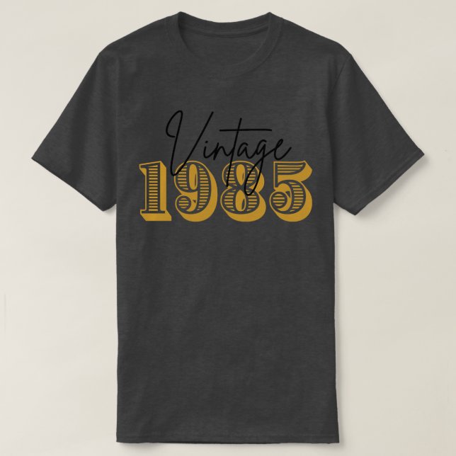 Vintage 1985 21 T-Shirt (Design Front)