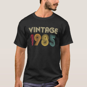Vintage 1985 40th Birthday 40 Years Old Retro Men T-Shirt