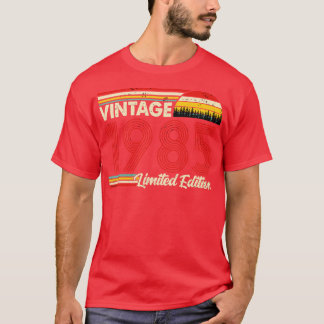 Vintage 1985 Birthday Shirt Limited Edition 1985 B