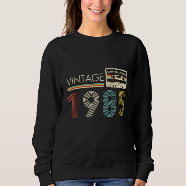 Vintage 1985  Cassette Sweatshirt (Front)