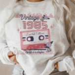 Vintage 1985 Limited Edition Music Cassette Retro Sweatshirt<br><div class="desc">Our Retro Vintage Limited Edition sweatshirt will bring lots of positivity to your days. Choose the colour that best suits you and purchase one to wear yourself or give to a loved one for their Birthday,  as a Christmas gift of just because to say how much you care!</div>
