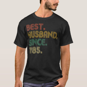 Vintage 1985 Retro 36 Yrs Wedding Anniversary 36th T-Shirt