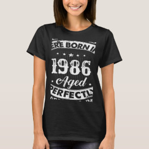 Vintage 1986 36 Years Old Men Women 36th Birthday T-Shirt