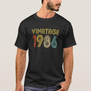 Vintage 1986 36 Yrs Old Boys And Girls 36th Birth T-Shirt