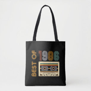 Vintage 1986 Made in 1986 40th Birthday 40 Years Tote Bag