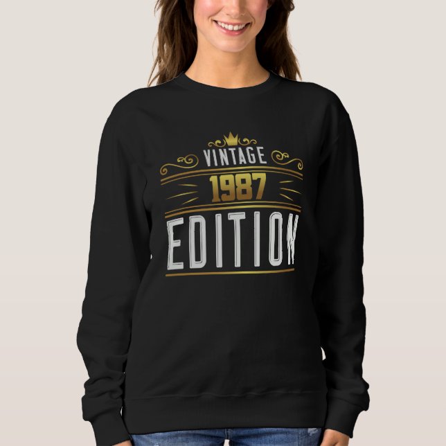 Vintage 1987 Edition Sweatshirt (Front)