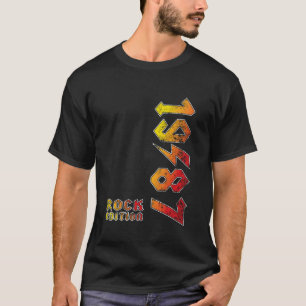 Vintage 1987 Rock Edition Retro Music Lovers Gift T-Shirt