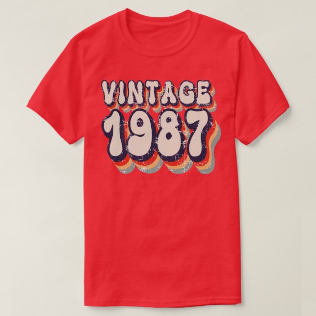 Vintage 1987 T-Shirt (Design Front)