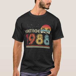 Vintage 1988 Limited Edition 35th Birthday Gift T-Shirt