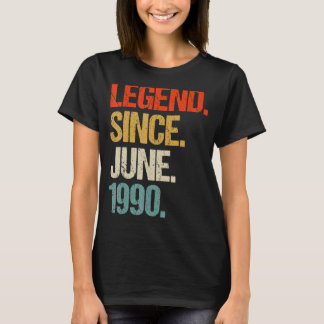 vintage 1990 33rd birthday retro 33 years old T-Shirt