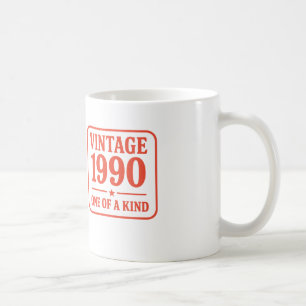 Vintage 1990 Retro Coffee Mug 