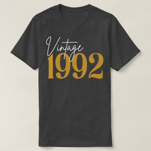 Vintage 1992 T-Shirt (Design Front)