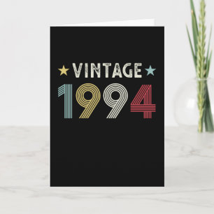 Vintage 1994 30th Birthday Gift 30 years old Card