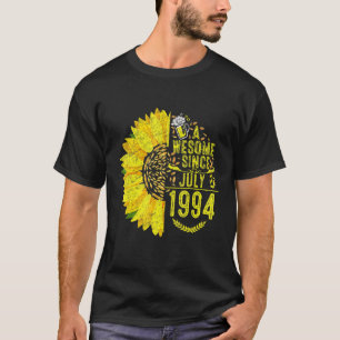 Vintage 1994 Funny 28 Years Old July 28th Sunshine T-Shirt