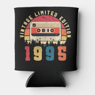Vintage 1995 Birthday Cassette Tape Can Cooler