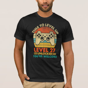 Vintage 1995 Funny 27 Years Old Video Gamer 27th B T-Shirt