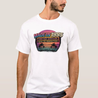 Vintage 1995 Limited Edition T-Shirt – 90s Birthda