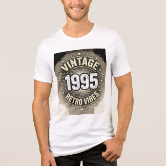 Vintage 1995 Retro Vibes - 30th Birthday 1995 Limi Tri-Blend Shirt