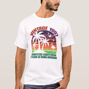 Vintage 1997, 25Th Birthday, For Men T-Shirt