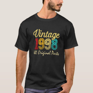 Vintage 1998  24 Years Old Men And Women 24th Birt T-Shirt