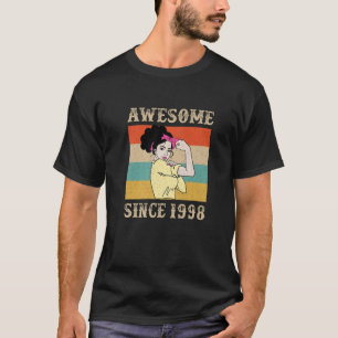 Vintage 1998 Birthday Gift For Women - 24 Year 24T T-Shirt