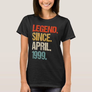vintage 1999 24th birthday retro 24 years old T-Shirt