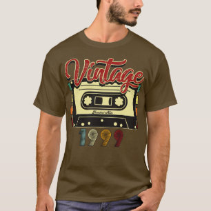 Vintage 1999 Greatest Hits Cassette Tape T-Shirt
