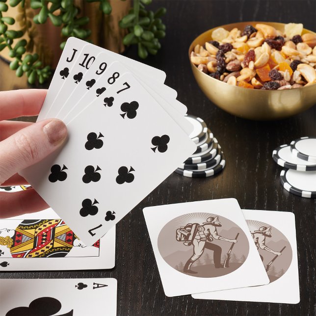 Vintage 19th Century Gold Prospector Miner Hiking Playing Cards (Creator Uploaded)