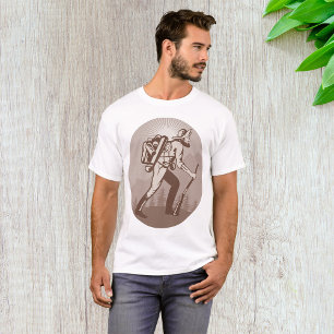 Vintage 19th Century Gold Prospector Miner Hiking T-Shirt