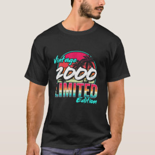 Vintage 2000 Made In 2000 22Nd Birthday Women 22 Y T-Shirt