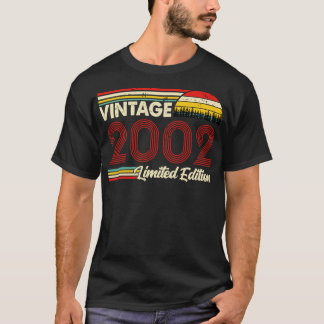 Vintage 2002 Birthday Shirt Limited Edition 2002 B