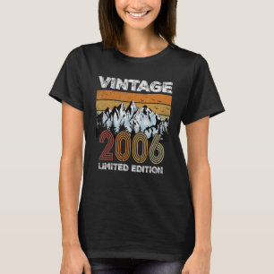 Vintage 2006 16th Birthday 16 Years Old Boy Girl T-Shirt