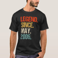 vintage 2006 17th birthday retro 17 years old  