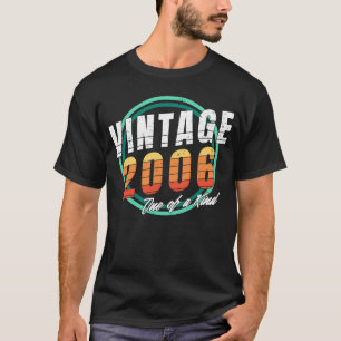 Vintage 2006 for Men Women 17 Year Old 17th Birth T-Shirt