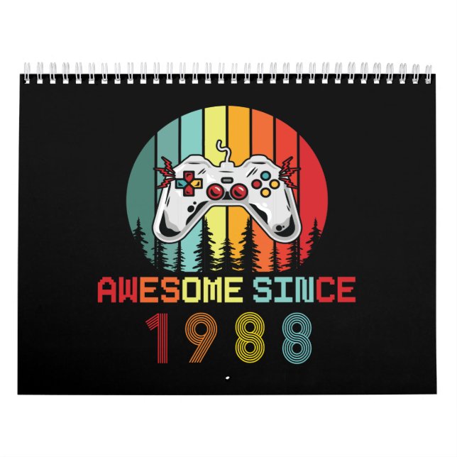 Vintage 2006 Vintage Birthday Retro Vintage Calendar (Cover)