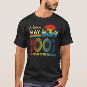 Vintage 2007 15 Year Old May 2007 15th Birthday T-Shirt