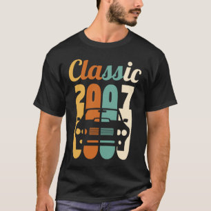 Vintage 2007 Birthday Retro 12th Birthday 12 Year T-Shirt