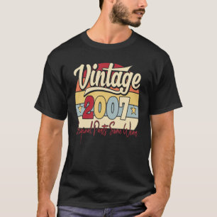 Vintage 2007 Original Parts Some Wear Retro 16th B T-Shirt